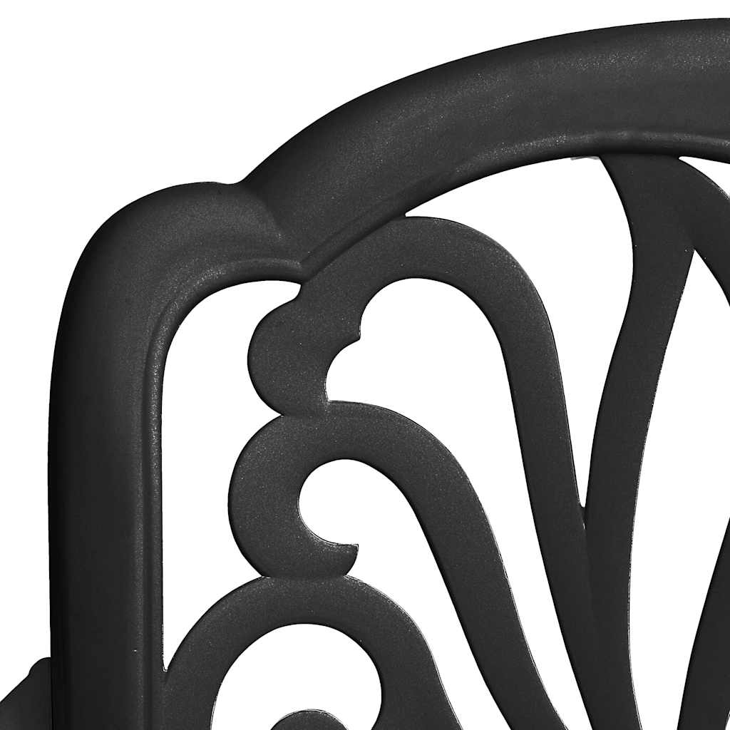 5-delige Tuinset gietaluminium zwart – afbeelding 9