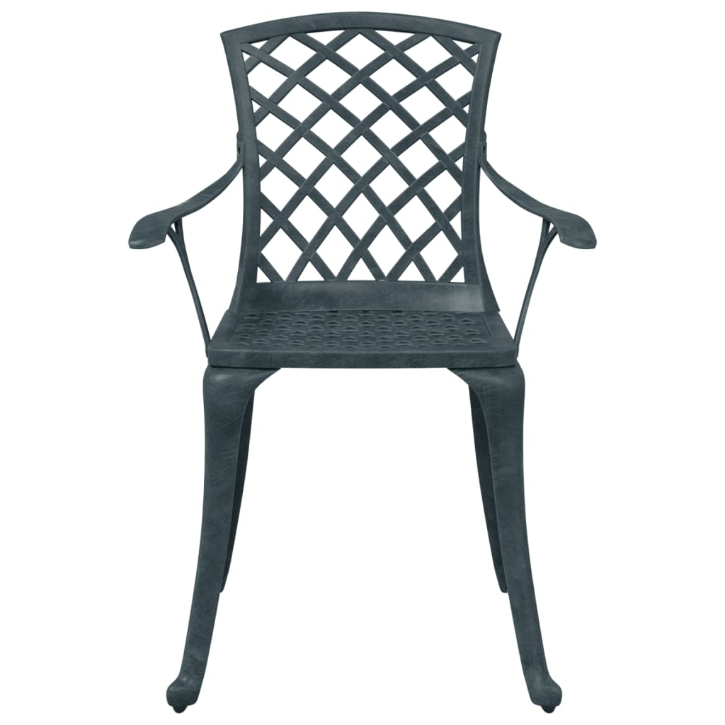 3-delige Bistroset gietaluminium groen – afbeelding 8
