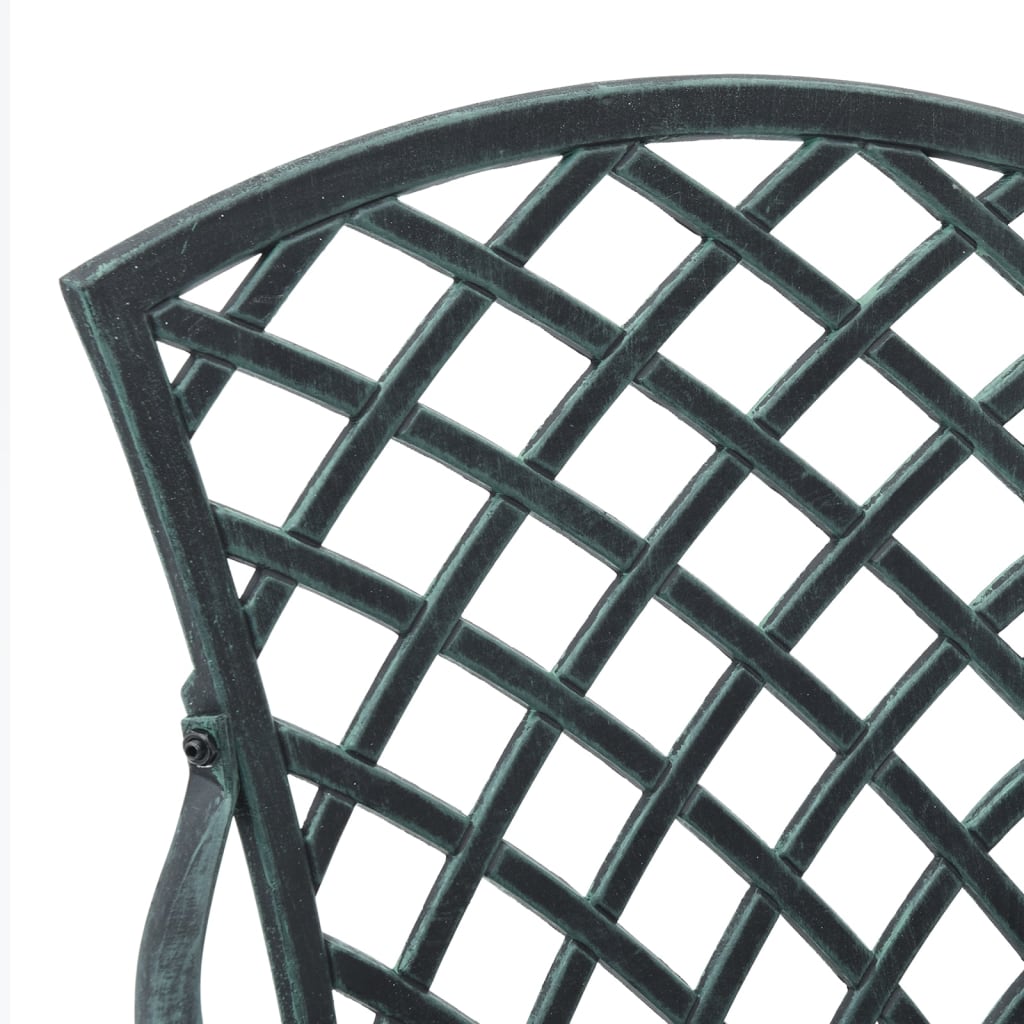3-delige Bistroset gietaluminium groen – afbeelding 9
