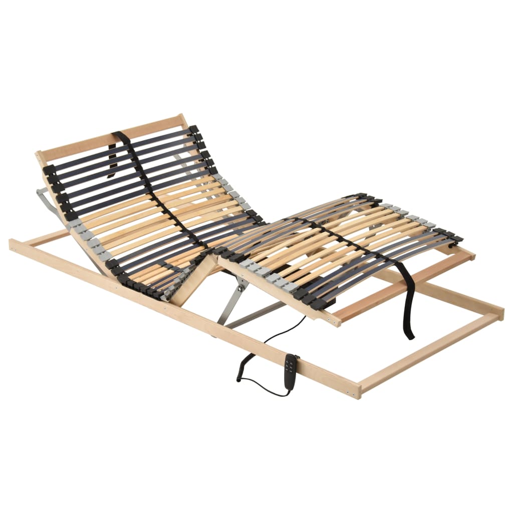 Lattenbodem met 42 latten 7 zones elektrisch 90x200 cm – afbeelding 1