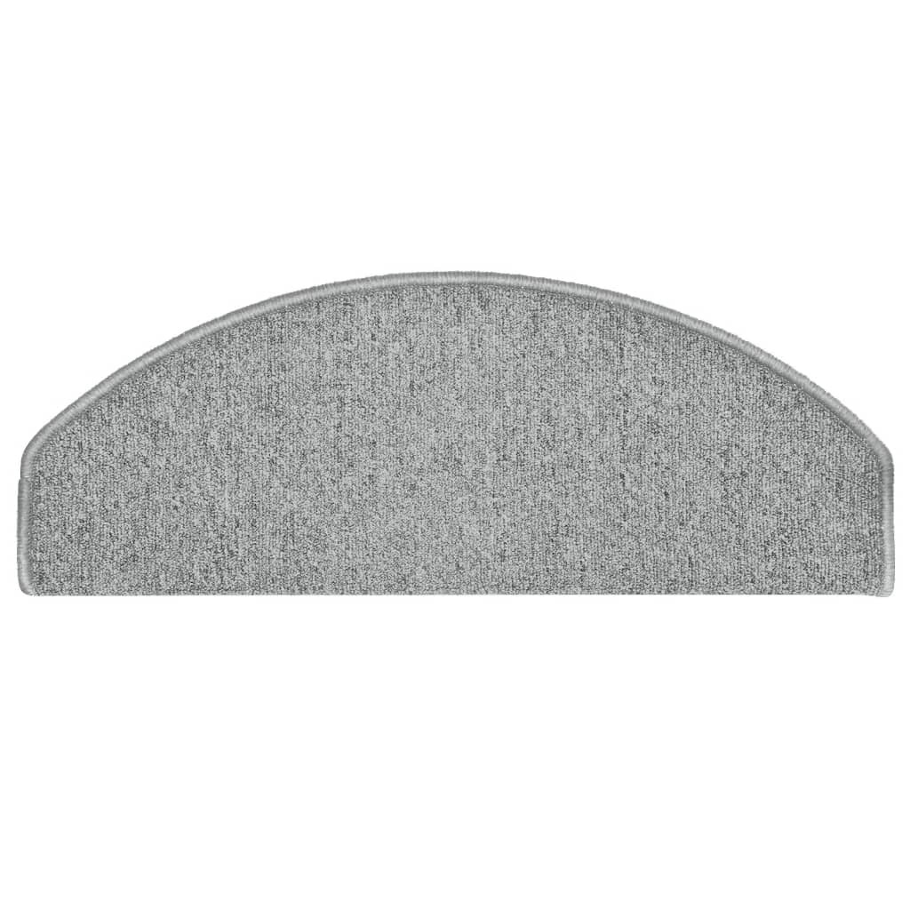 Trapmatten 15 st 65x24x4 cm lichtgrijs halfrond groot – afbeelding 5