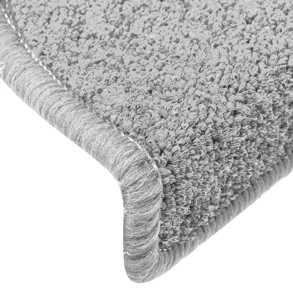 Trapmatten 15 st 65x24x4 cm lichtgrijs halfrond groot – afbeelding 6