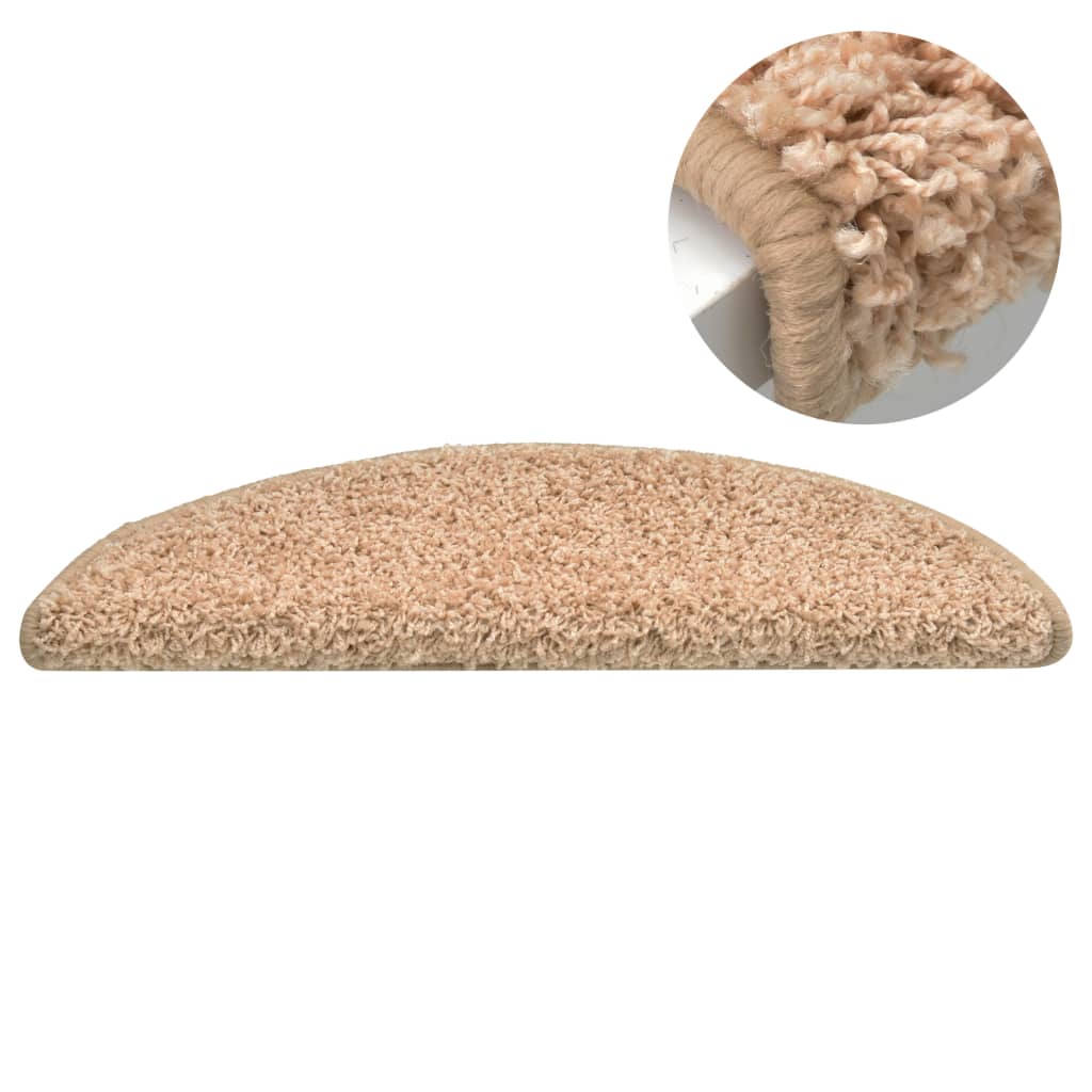 Trapmatten 15 st 56x17x3 cm Goud Halfrond – afbeelding 5