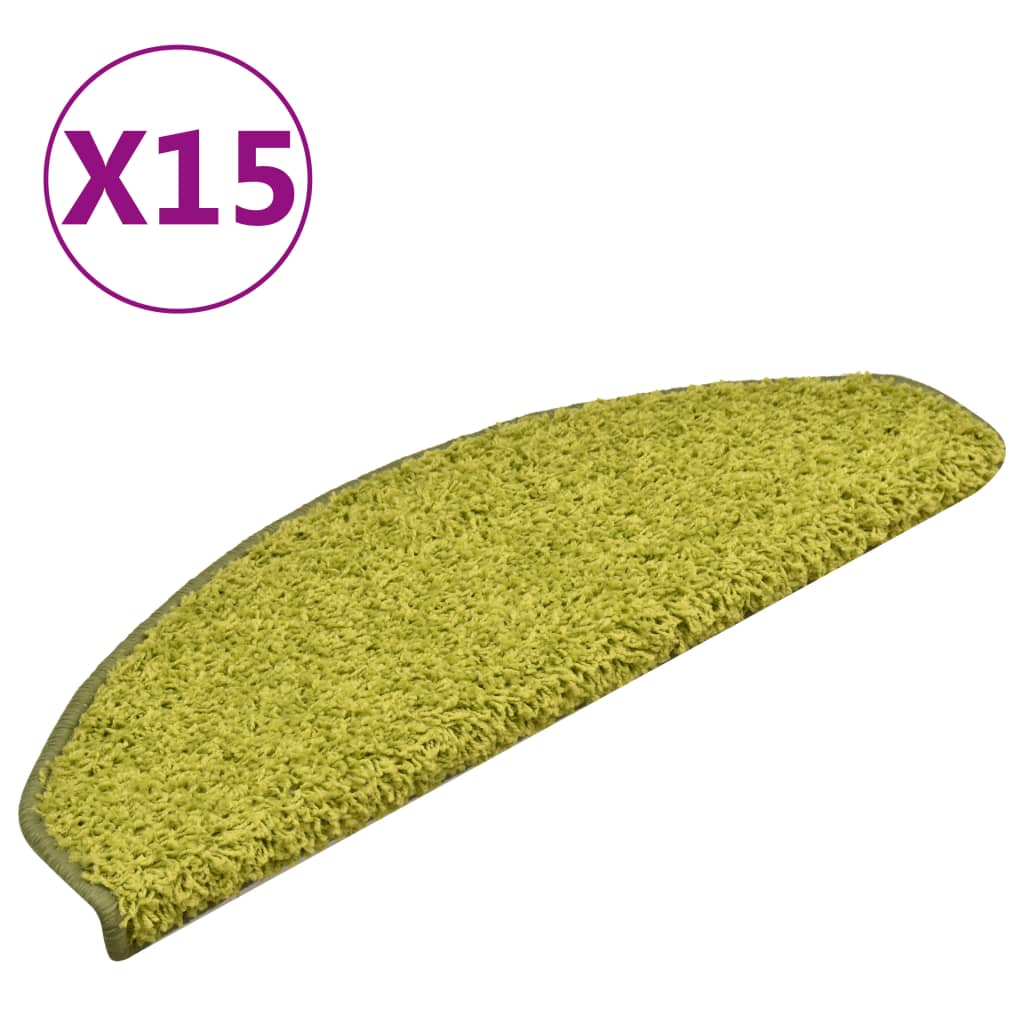 Trapmatten 15 st 65x21x4 cm Groen Halfrond Groot – afbeelding 2