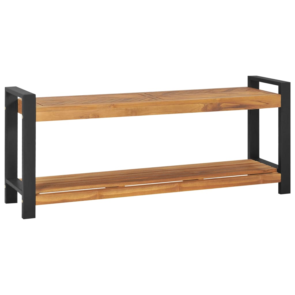 Bankje 120 cm massief teakhout