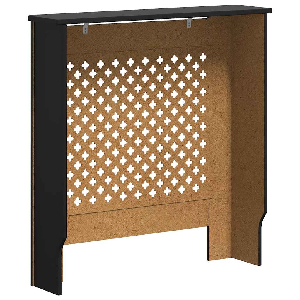 Radiatorombouw 78 cm MDF zwart – afbeelding 6