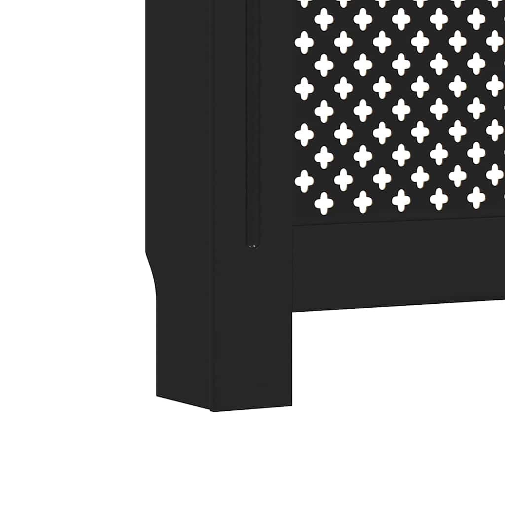 Radiatorombouw 78 cm MDF zwart – afbeelding 8