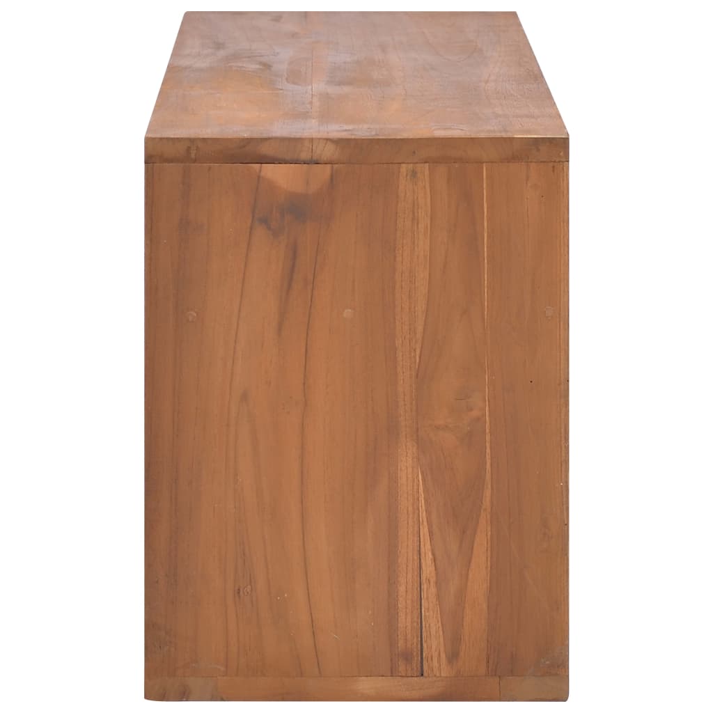 Tv-meubel 90x30x40 cm massief teakhout – afbeelding 3