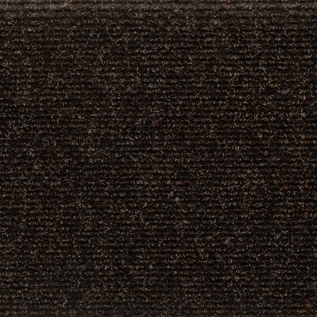 Trapmatten Zelfklevend 15 stuks 65x21x4 cm Donkerbruin Rechthoekige Rand – afbeelding 7