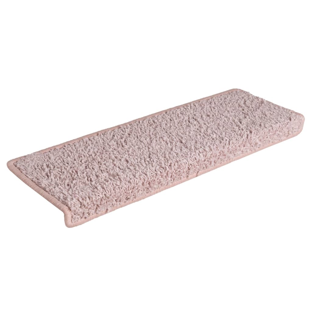 Trapmatten 15 st 65x21x4 cm lichtroze met rechthoekige rand – afbeelding 3