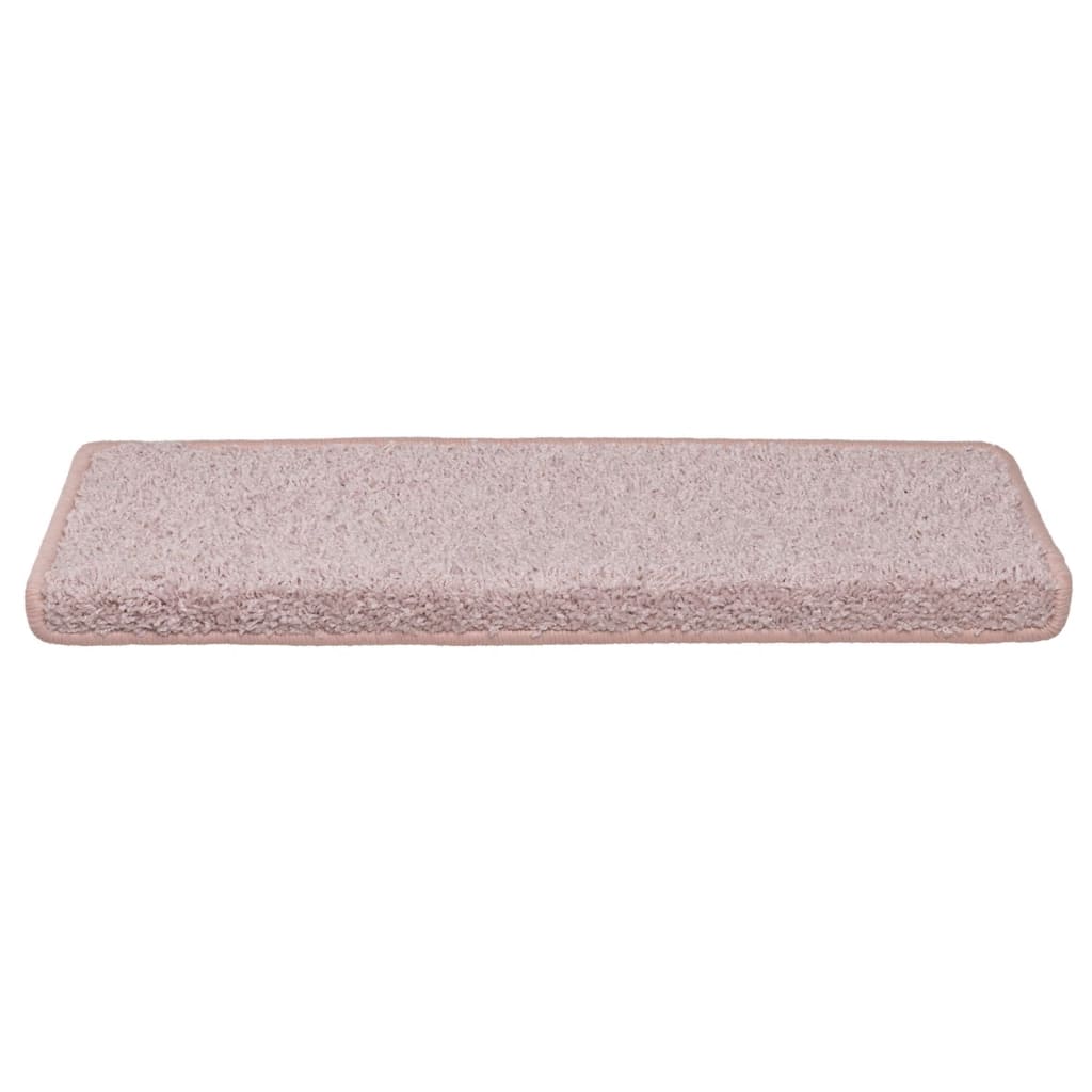 Trapmatten 15 st 65x21x4 cm lichtroze met rechthoekige rand – afbeelding 4