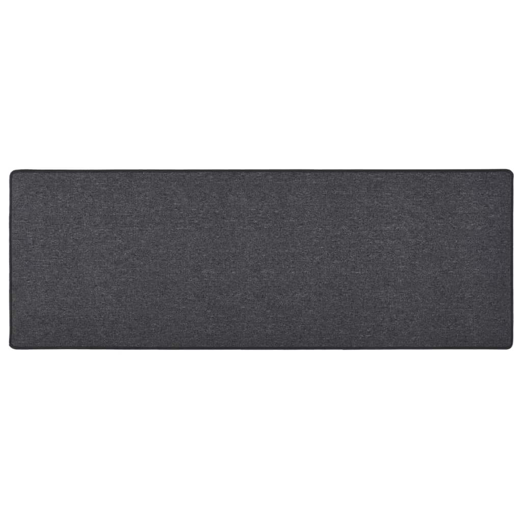 Tapijtloper 50x150 cm antracietkleurig