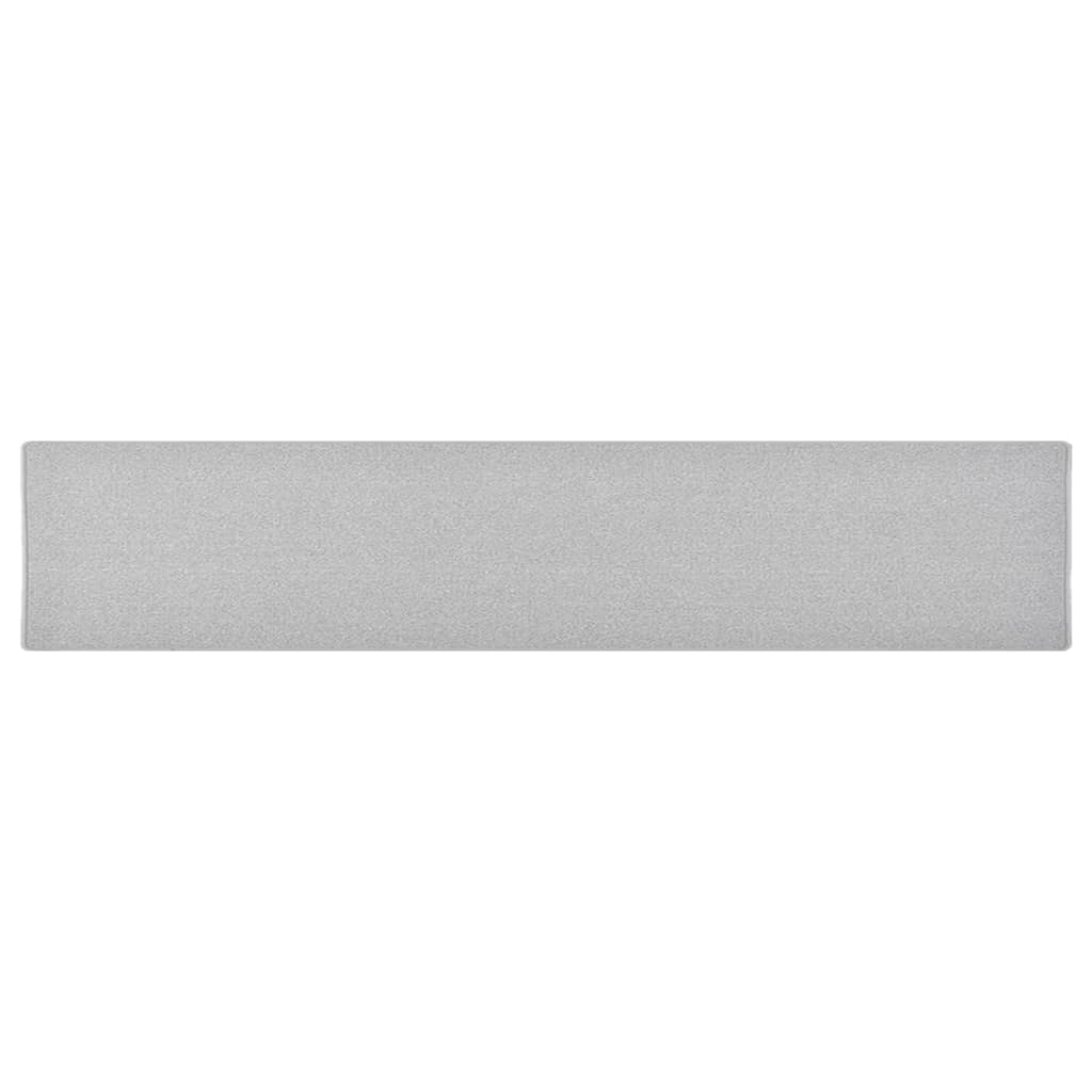 Tapijtloper 80x400 cm lichtgrijs