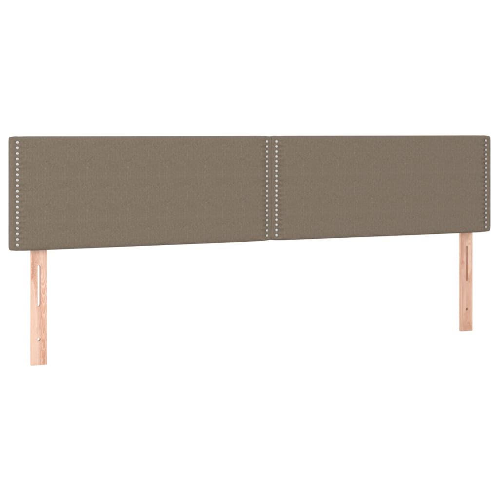 Bedframe zonder matras 120x190 cm stof taupe – afbeelding 8