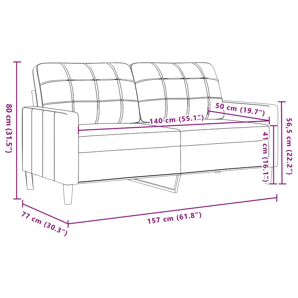 4-delige Loungeset met kussens en bolsters fluweel geel – afbeelding 12