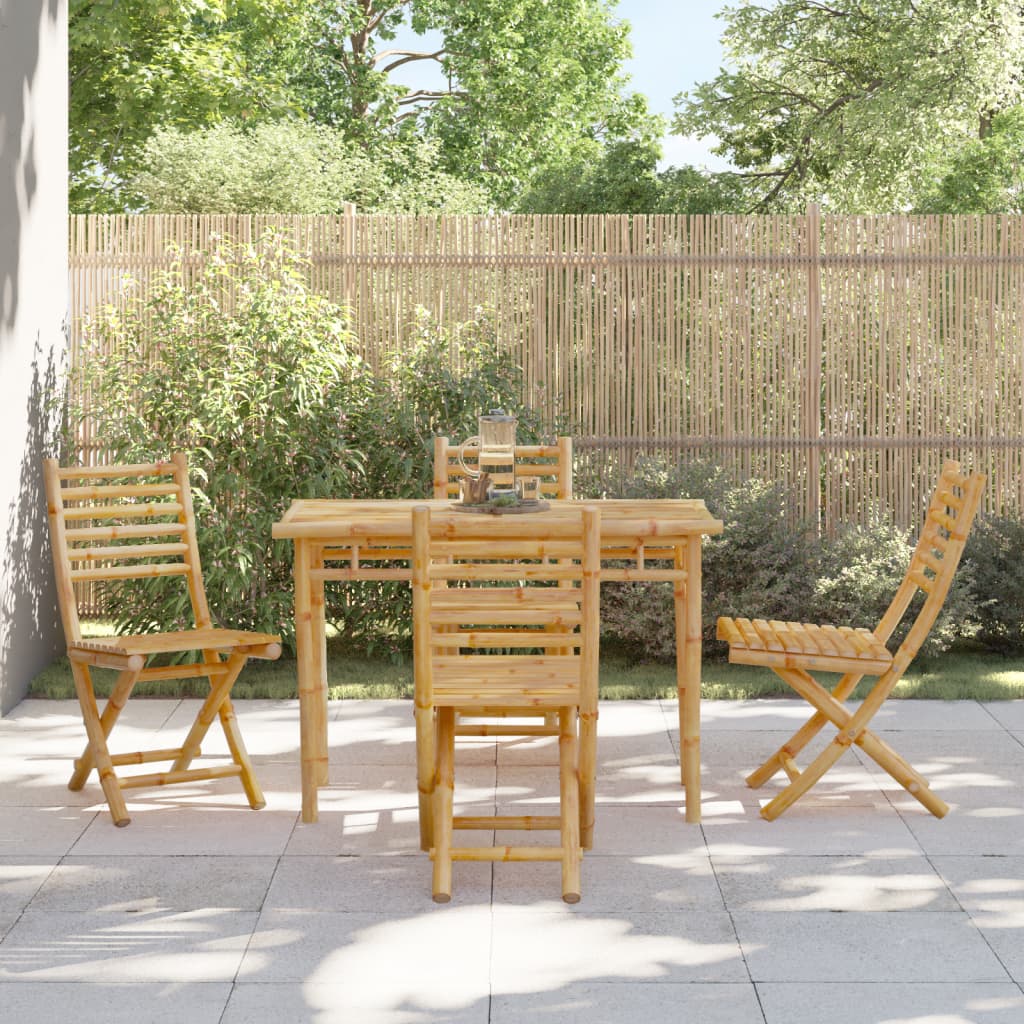 5-delige Tuinset bamboe – afbeelding 1
