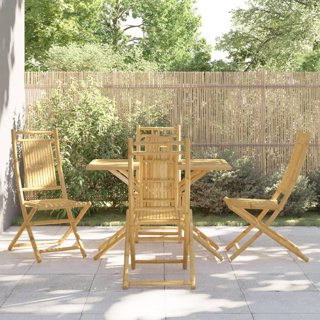 5-delige Tuinset bamboe – afbeelding 1