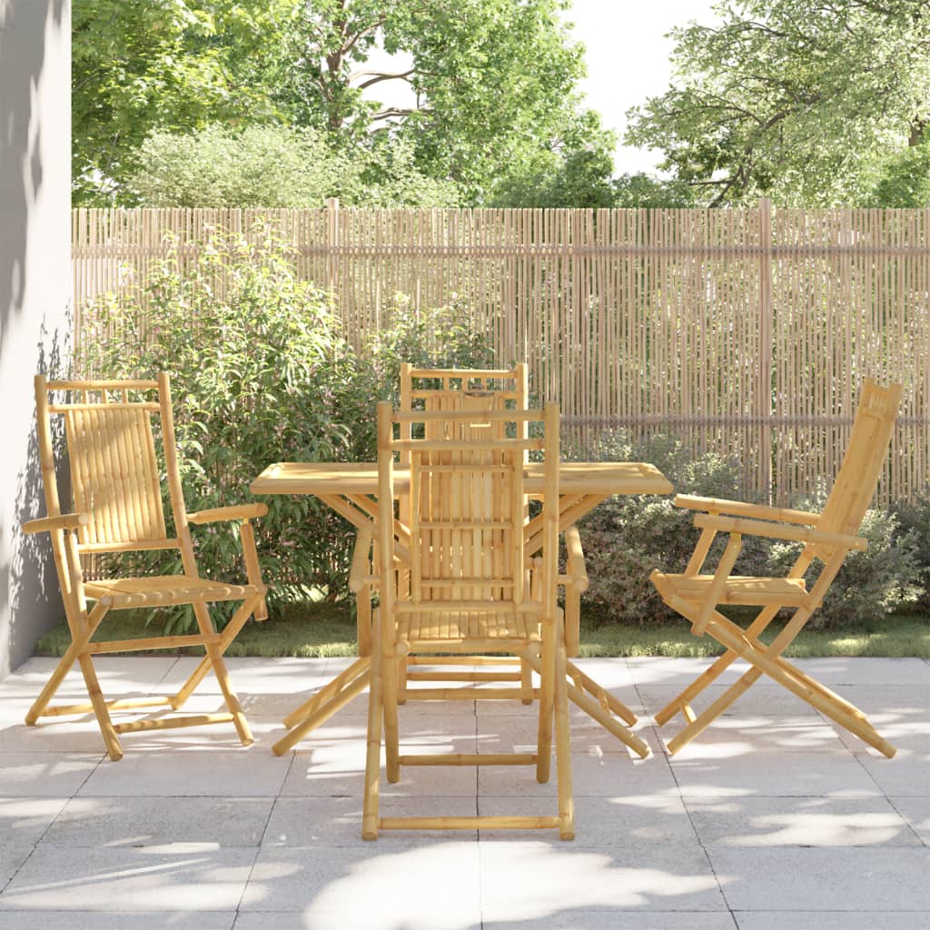 5-delige Tuinset bamboe – afbeelding 1