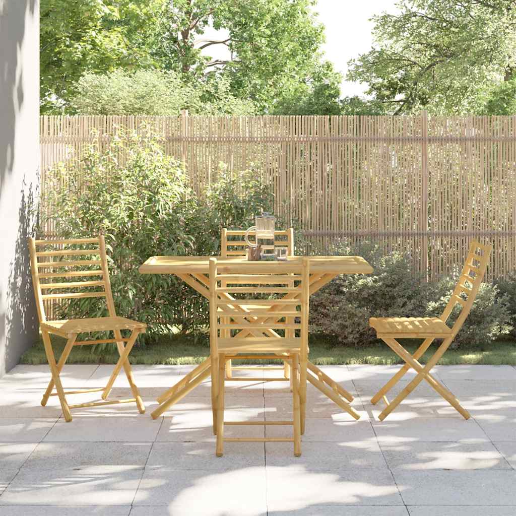 5-delige Tuinset bamboe – afbeelding 1