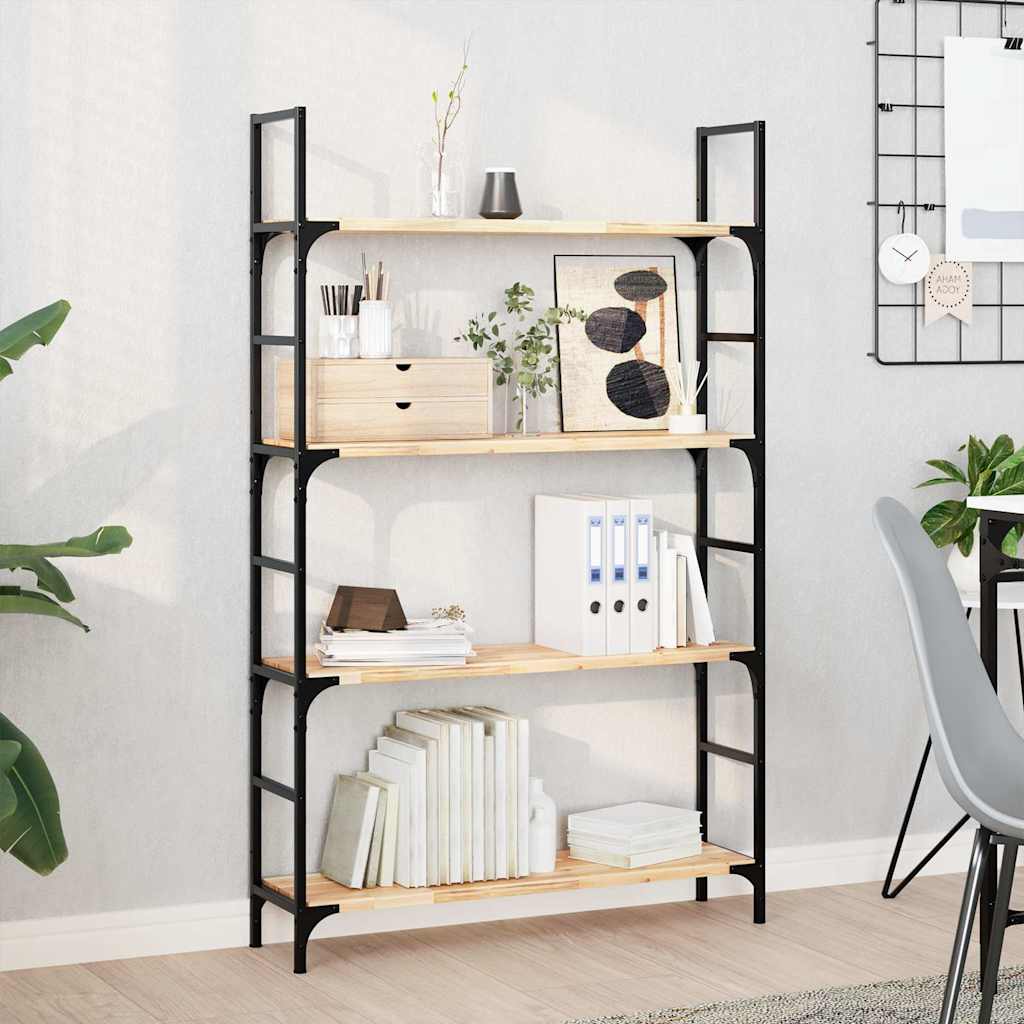 Wandschappen 3 st zwevend 80x20x2 cm onbehandeld acaciahout