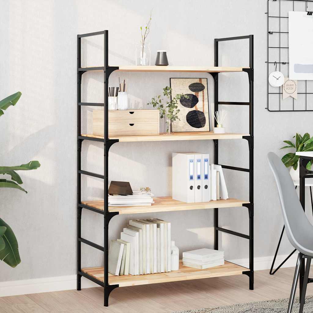 Wandschappen 3 st zwevend 80x40x2 cm onbehandeld acaciahout