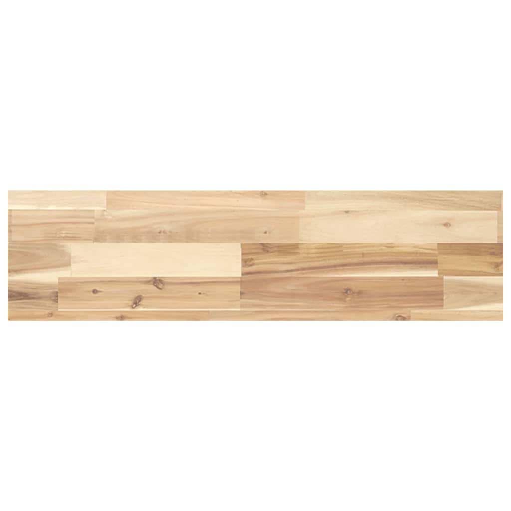 Wandschappen 3 st zwevend 80x20x4 cm onbehandeld acaciahout – afbeelding 7
