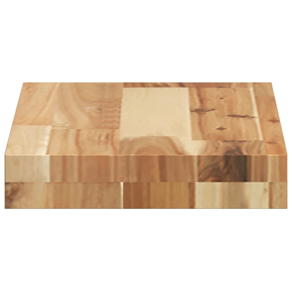 Wandschappen 4 st zwevend olieafwerking 60x20x4 cm acaciahout – afbeelding 5