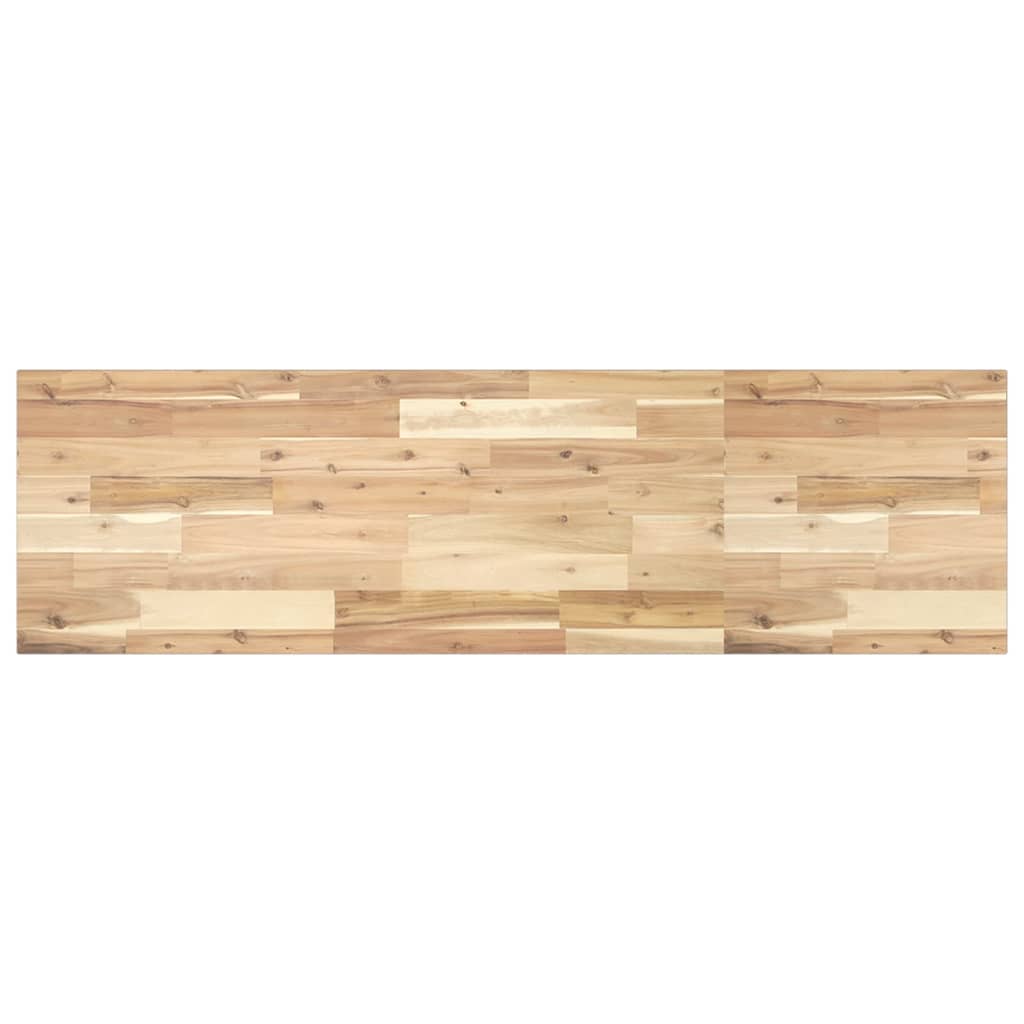 Wastafelblad 160x40x2 cm onbehandeld massief acaciahout
