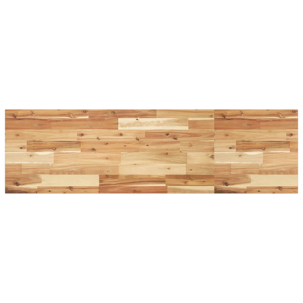 Wastafelblad met olieafwerking 160x40x2 cm massief acaciahout