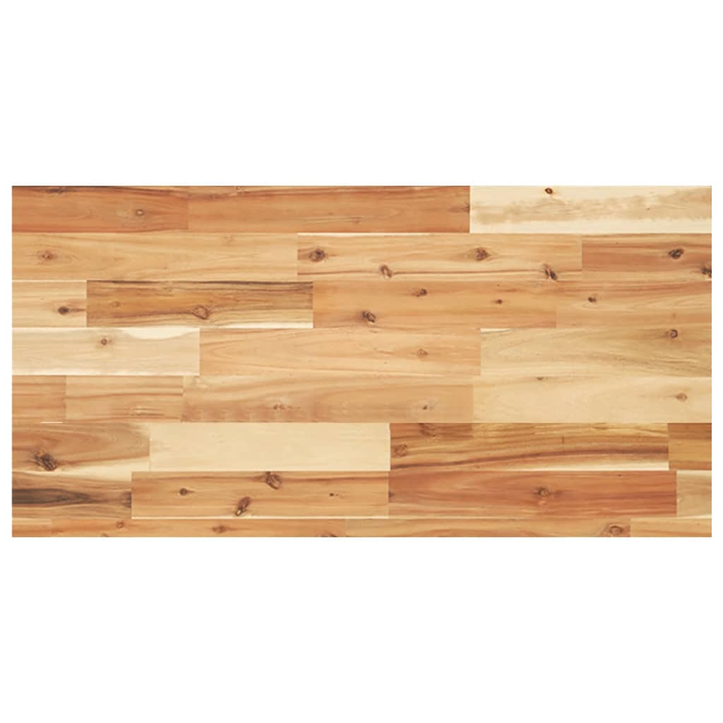 Wastafelblad met olieafwerking 60x40x4 cm massief acaciahout – afbeelding 1