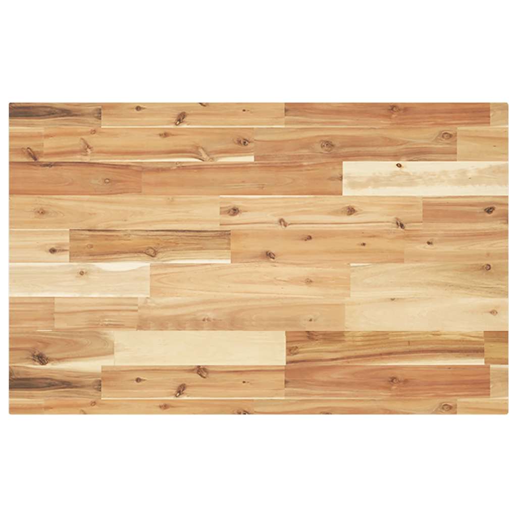 Wastafelblad met olieafwerking 120x50x4 cm massief acaciahout