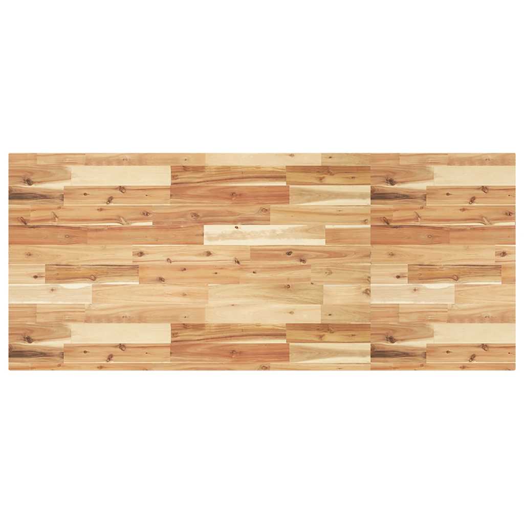 Bureaublad met olieafwerking 140x60x4 cm massief acaciahout