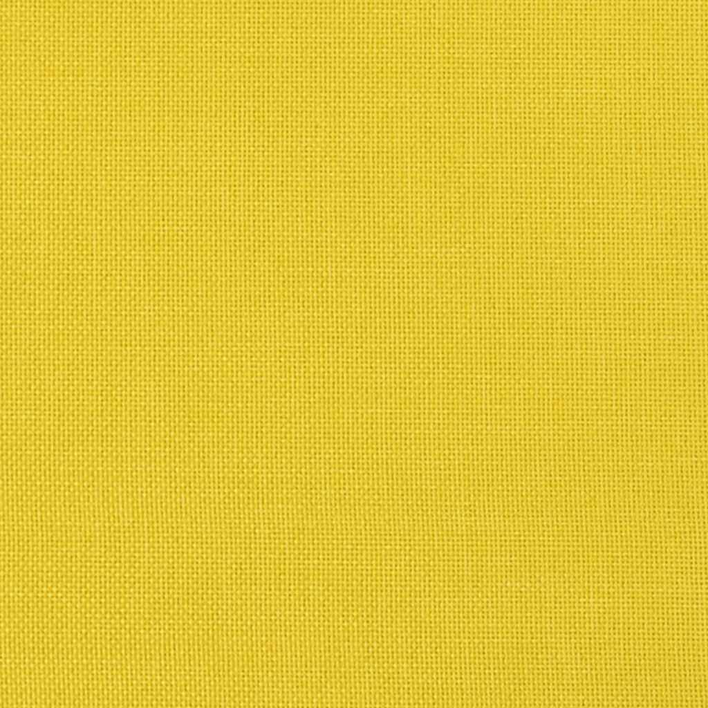 Schommelstoel stof mosterdgeel – afbeelding 7