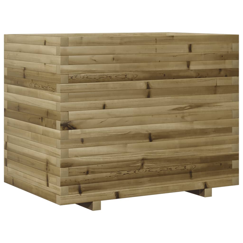 Plantenbak 90x60x72 cm geïmpregneerd grenenhout – afbeelding 2