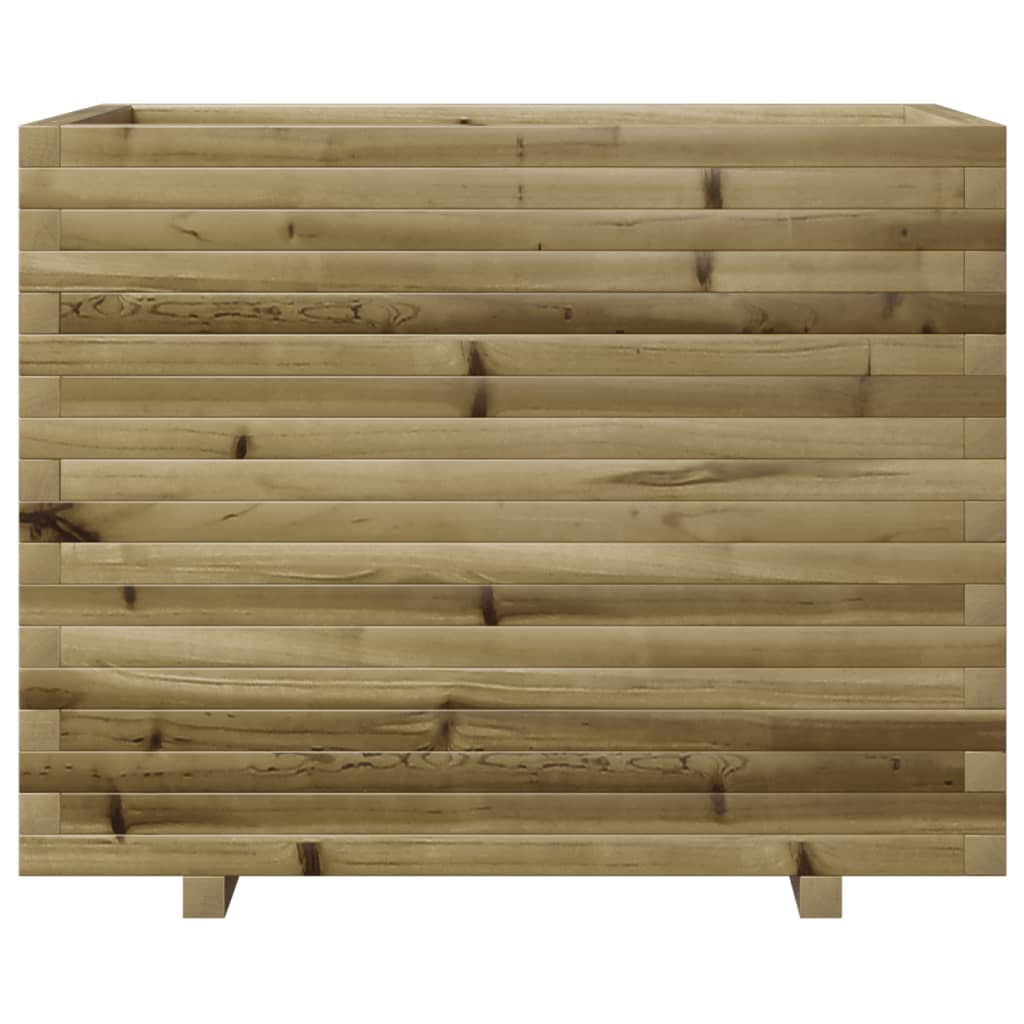 Plantenbak 90x60x72 cm geïmpregneerd grenenhout – afbeelding 5