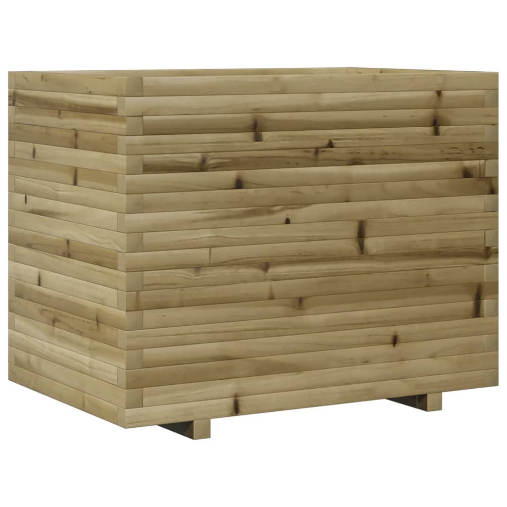 Plantenbak 90x60x72 cm geïmpregneerd grenenhout – afbeelding 7