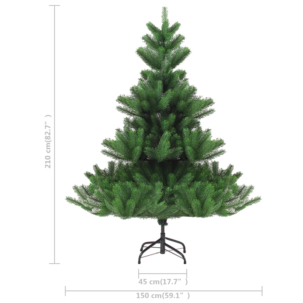 Kunstkerstboom Nordmann 210 cm groen – afbeelding 7