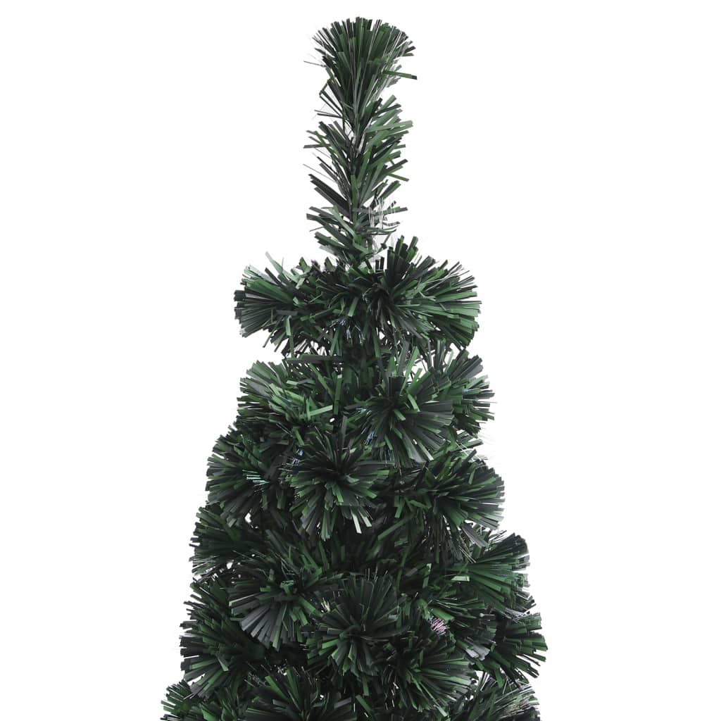 Kunstkerstboom met standaard smal 180 cm glasvezel – afbeelding 6