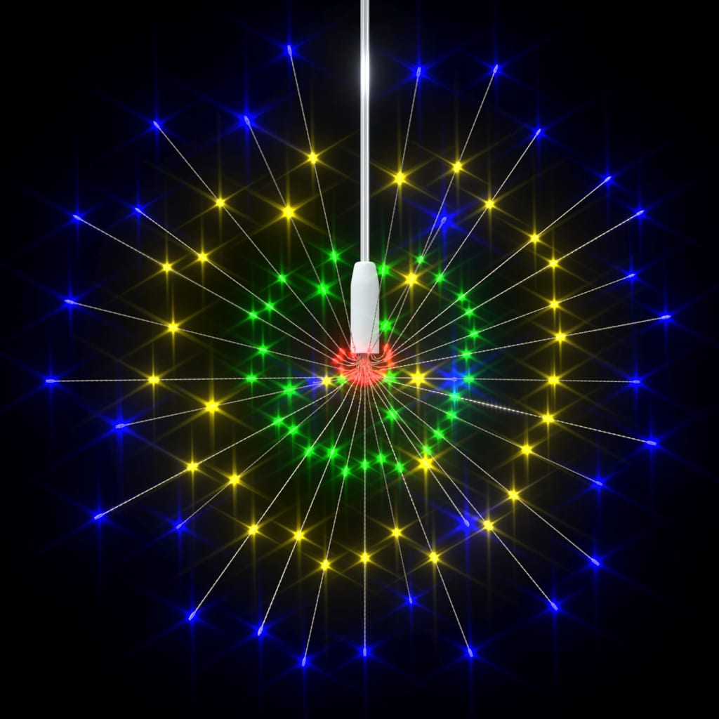 10 st Kerstverlichting vuurwerk 1400 LED's 20 cm meerkleurig – afbeelding 5