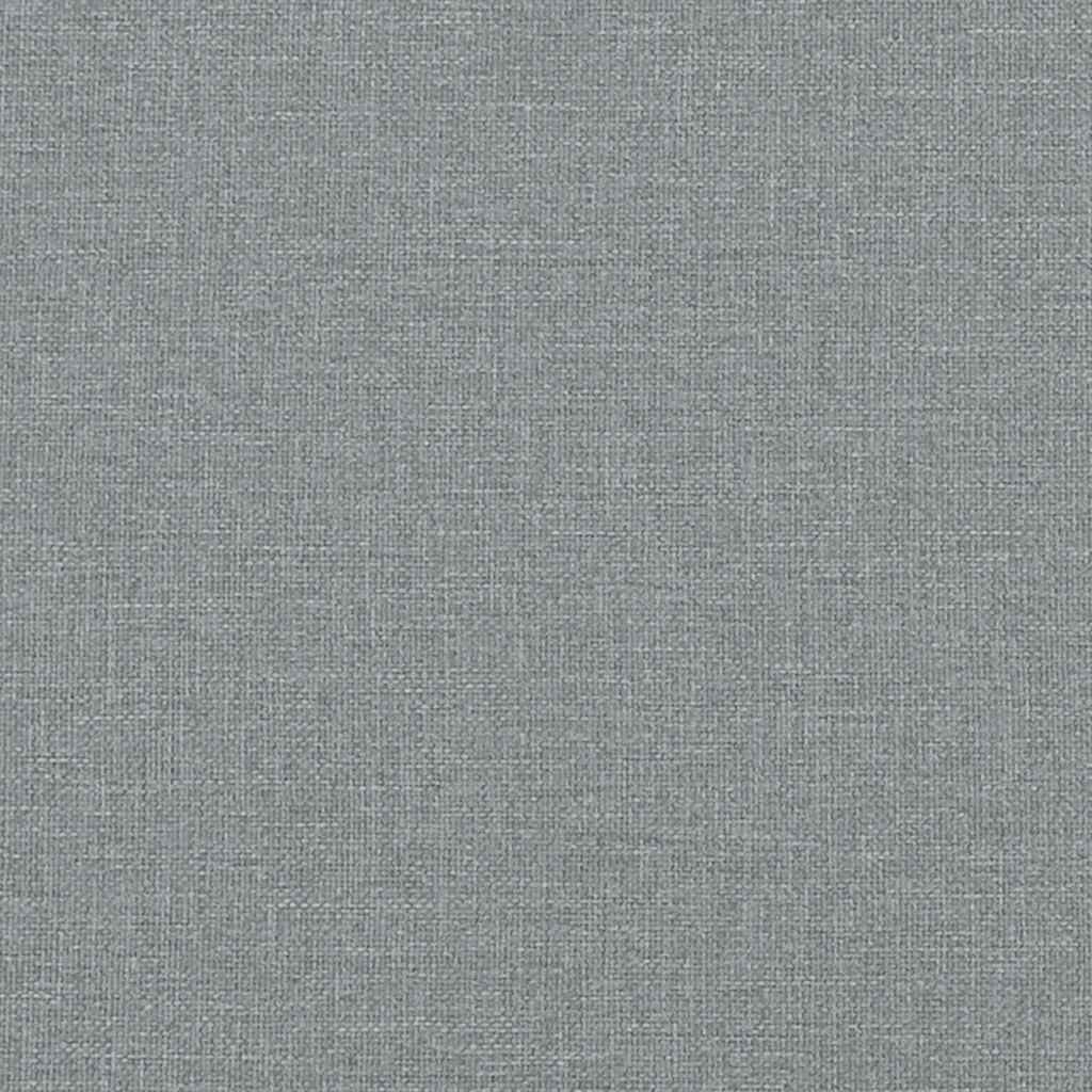 Boxspring met matras stof lichtgrijs 80x200 cm – afbeelding 12