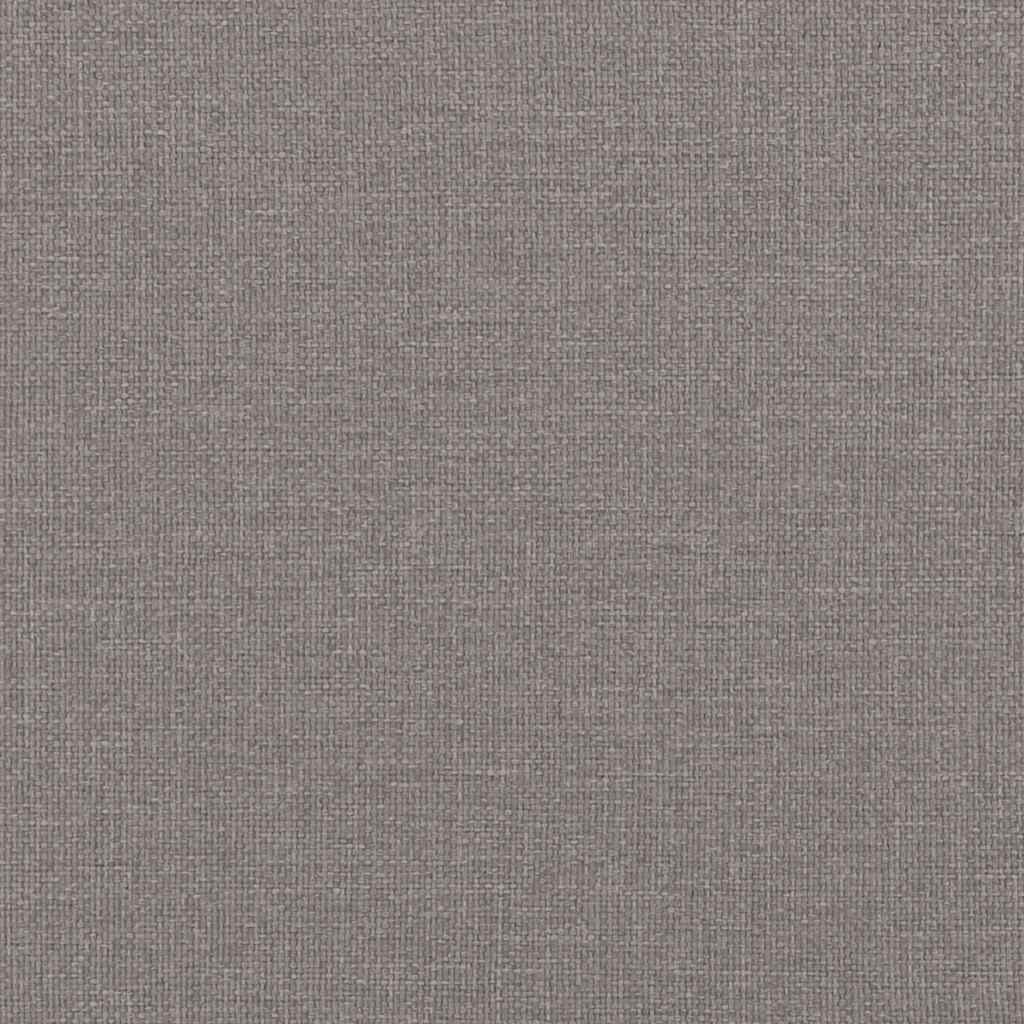 Boxspring met matras stof taupe 120x200 cm – afbeelding 12