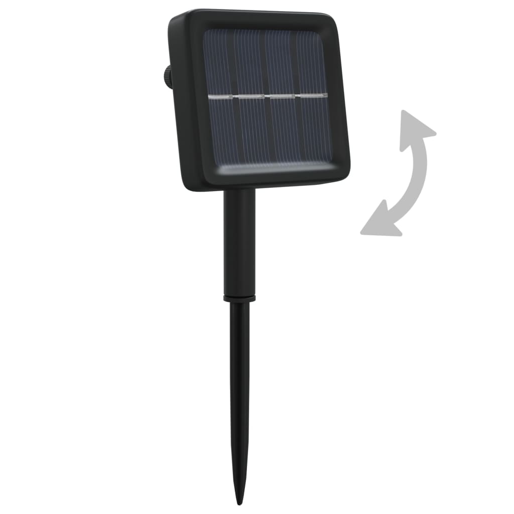 Lichtsnoeren 2 st met 2x200 LED's solar binnen/buiten koudwit – afbeelding 8