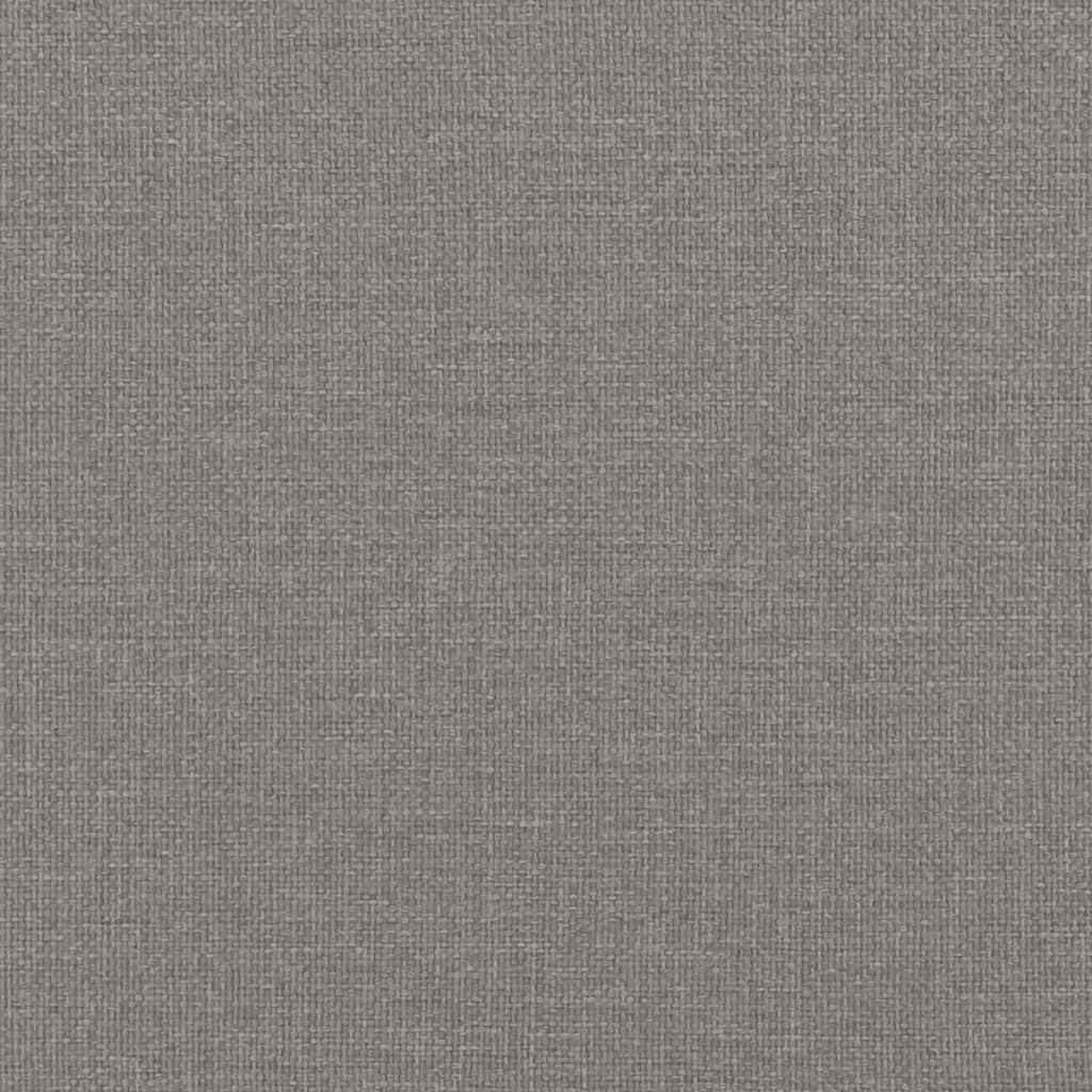 Boxspring met matras stof taupe 180x200 cm – afbeelding 12