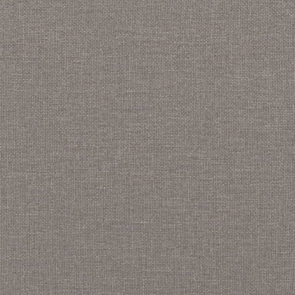 Boxspring met matras stof taupe 180x200 cm – afbeelding 12