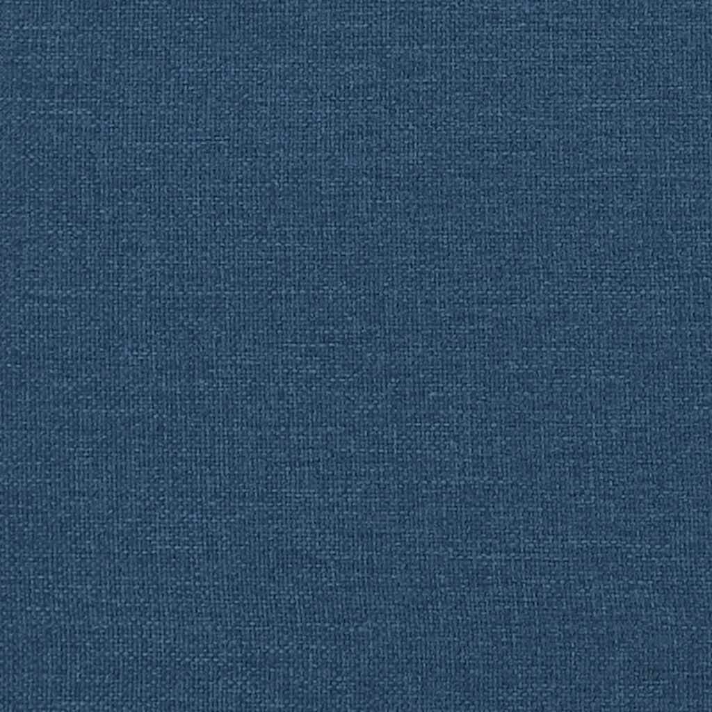 Boxspring met matras stof blauw 140x190 cm – afbeelding 12