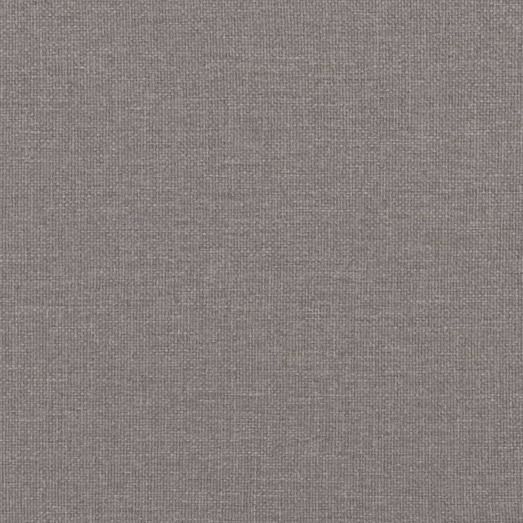 Boxspring met matras stof taupe 160x200 cm – afbeelding 12