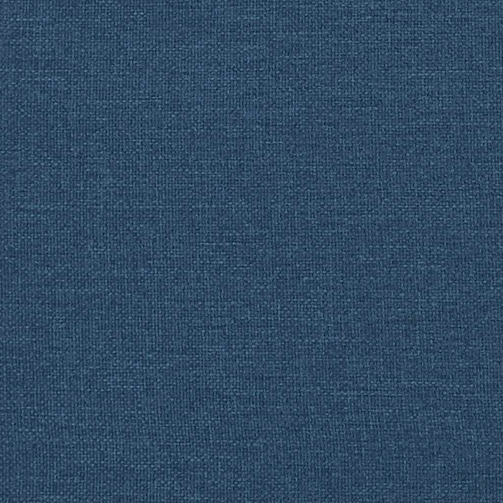 Boxspring met matras stof blauw 140x190 cm – afbeelding 12