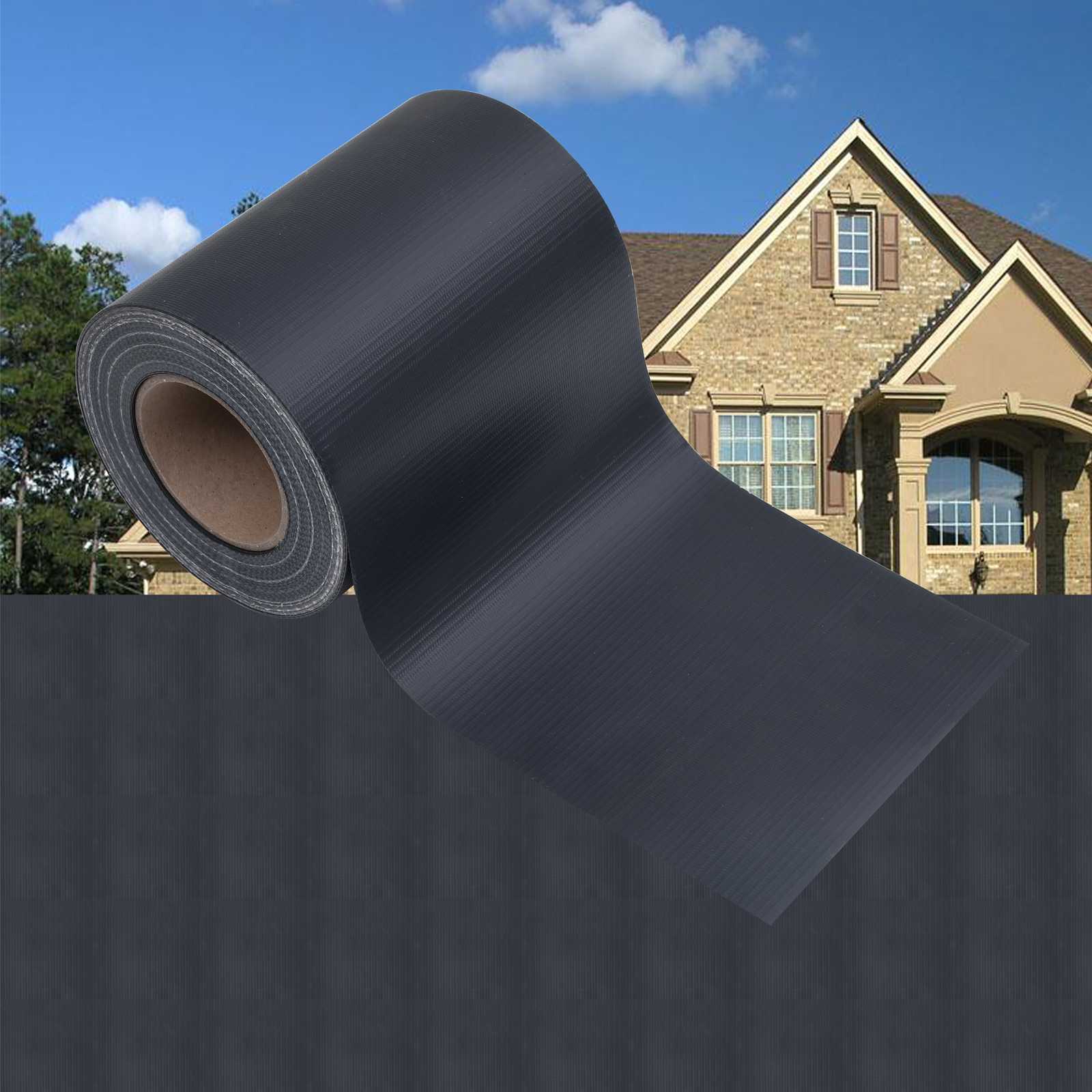 Tuin Privacyschermen 2 pcs Donkergrijs 35 x 0,19 m PVC