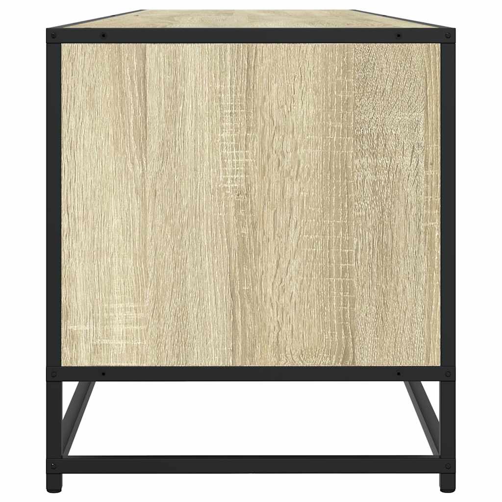 Tv-meubel 180,5x40x46 cm bewerkt hout sonoma eikenkleurig – afbeelding 6