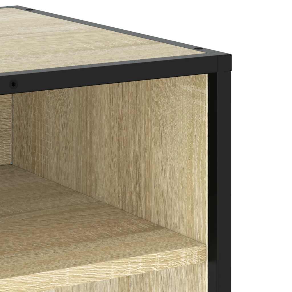 Tv-meubel 180,5x40x46 cm bewerkt hout sonoma eikenkleurig – afbeelding 7